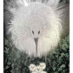 She Waits with Her Wings Open(Region: Sub-Saharan Africa — across lakes, rivers, and estuaries from the Nile to the Okavango)